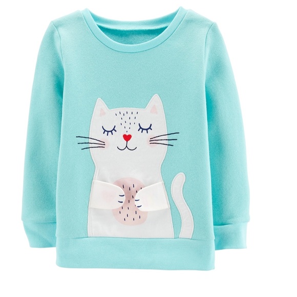 Carter's Other - Carter’s interactive kitty sweatshirt Carter's Other - Carter’s interactive kitty sweatshirt